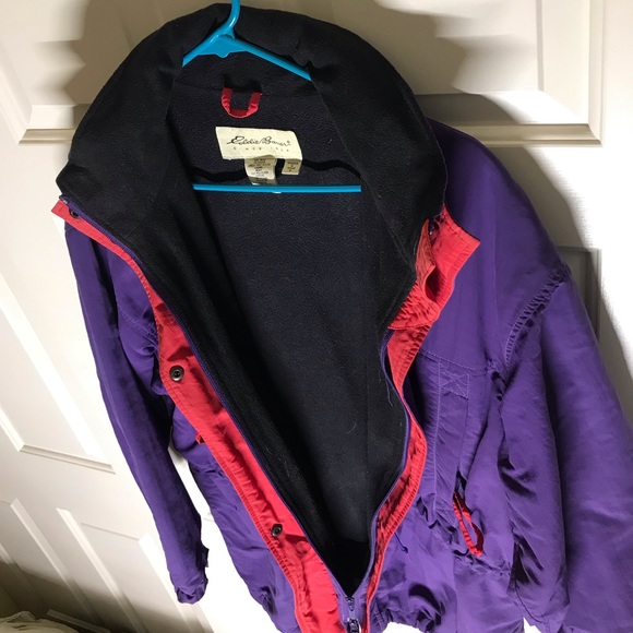 Eddie Bauer women’s winter jacket (purple/red) - Picture 2 of 9